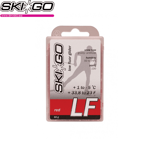 Парафин SKIGO LF Red +1°-5° 60g в магазине Sport-Nordic.ru.