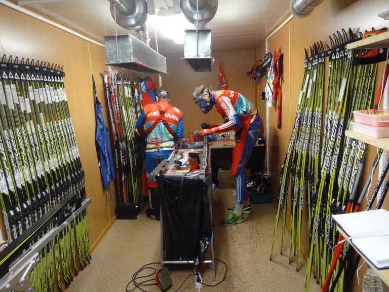 Сервис по подготовке беговых лыж Sport-Nordic.