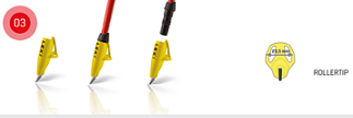 Наконечники LEKI Fin Vario Roller Наконечники LEKI Fin Vario Roller