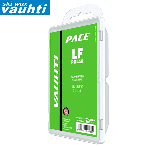 Парафин VAUHTI LF Polar -5-25° 60g в магазине Sport-Nordic.ru.