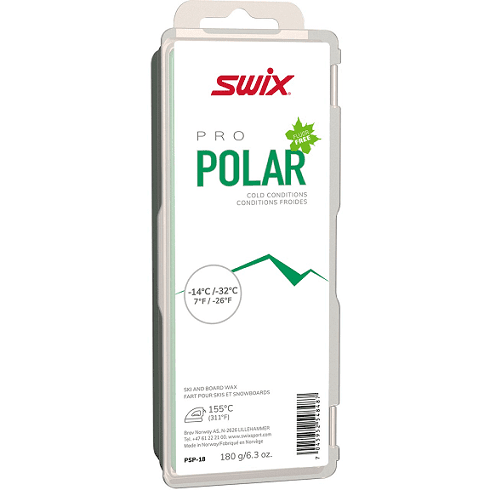 Парафин SWIX PS Polar -14-32° 180g в магазине Sport-Nordic.ru.