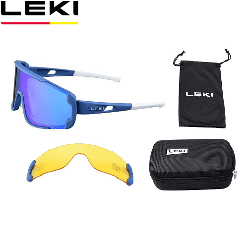 Очки LEKI Storm Magnetic Navy Blue Yellow