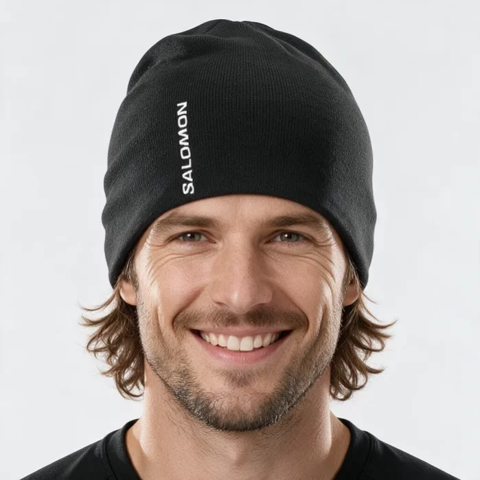 Шапка SALOMON Graphic Beanie Deep Black