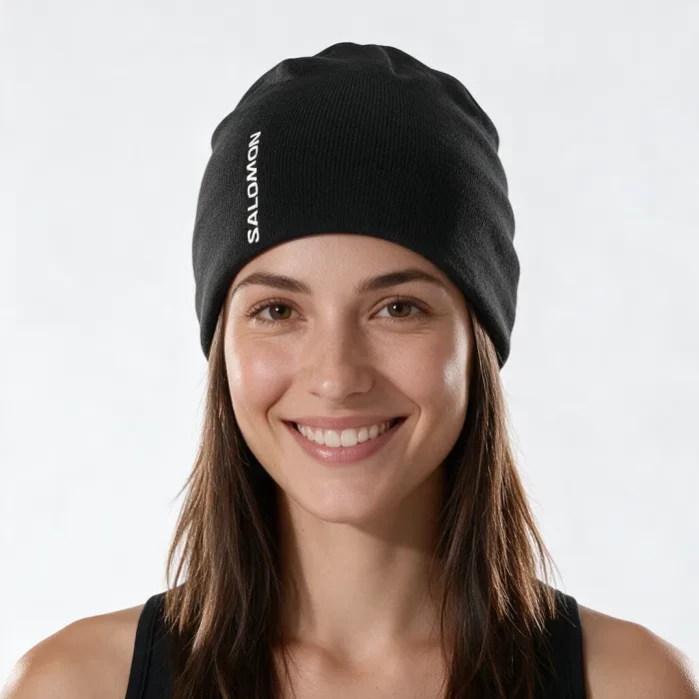 Шапка SALOMON Graphic Beanie Deep Black