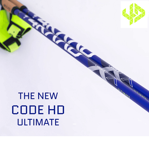 Лыжные палки 4KAAD Code HD Ultimate Blue White в магазине Sport-Nordic.ru.