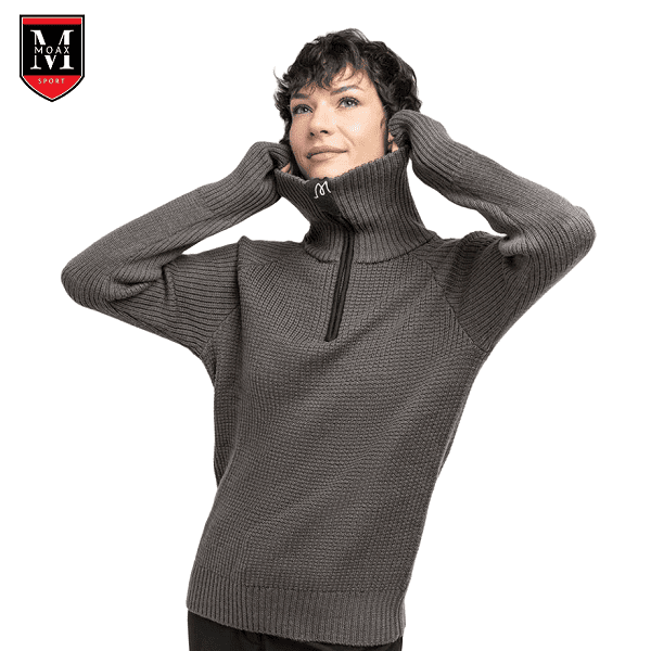 Свитер MOAX Komi Charcoal Unisex в магазине Sport-Nordic.ru.
