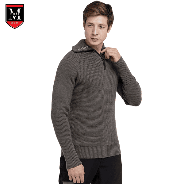 Свитер MOAX Komi Charcoal Unisex в магазине Sport-Nordic.ru.