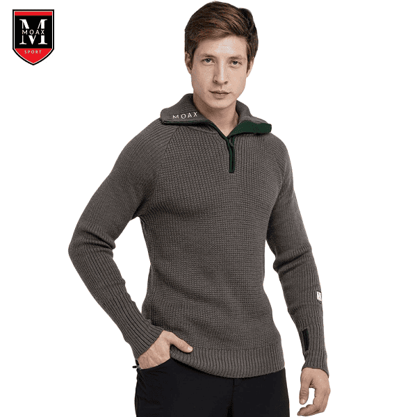 Свитер MOAX Komi Charcoal Unisex в магазине Sport-Nordic.ru.