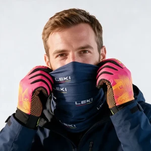 Бафф LEKI Multiscarf True Navy Blue-White