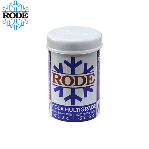 Мазь RODE Viola Multigrade 0-2° 45g в магазине Sport-Nordic.ru.