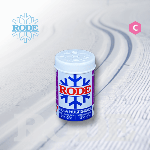 Мазь RODE Viola Multigrade 0-2° 45g в магазине Sport-Nordic.ru.