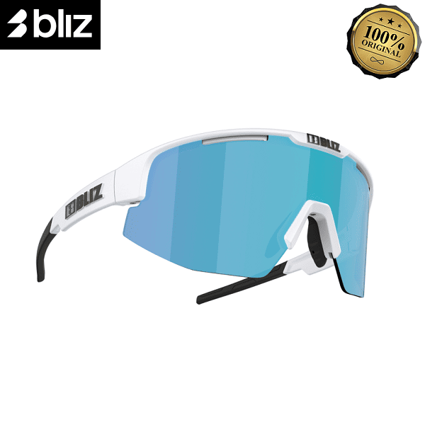 Очки BLIZ Matrix Small Matt White Smoke Blue в магазине Sport-Nordic.ru.