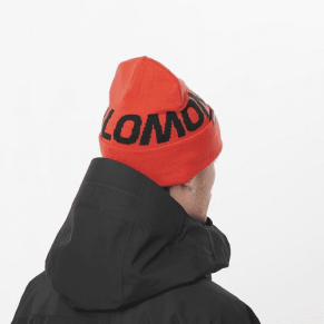 Шапка SALOMON Hermitage Beanie Cherry Tomato