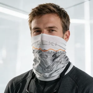 Бафф LEKI Multiscarf White-Black-Orange