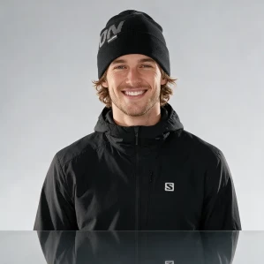 Шапка SALOMON Hermitage Beanie Deep Black