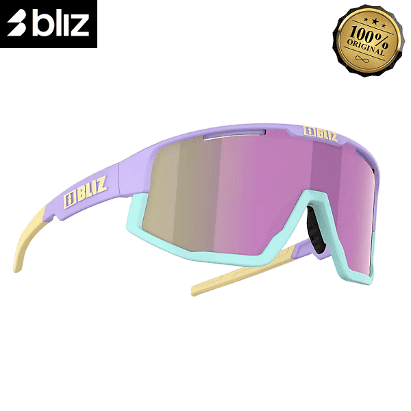Очки BLIZ Fusion Pastel Purple Yellow Logo Brown Pink в магазине Sport-Nordic.ru.
