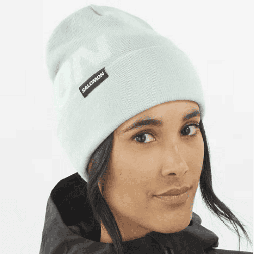 Шапка SALOMON Hermitage Beanie Misty Blue в магазине Sport-Nordic.ru.