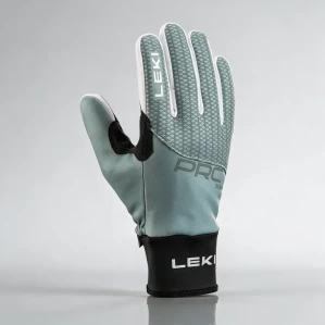 Перчатки LEKI PRC ThermoPlus Black-Ice Green Wmn