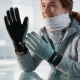 Перчатки LEKI PRC ThermoPlus Black-Ice Green Wmn