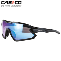 Очки CASCO SX-34 Carbonic Black-Blue Mirror