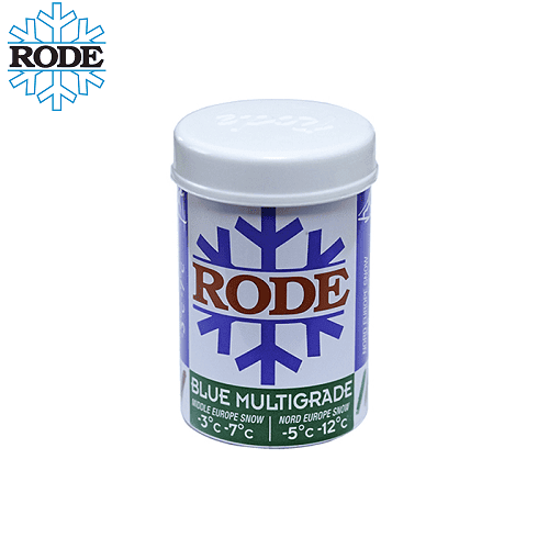 Мазь RODE Blue Multigrade -3-7° 45g в магазине Sport-Nordic.ru.