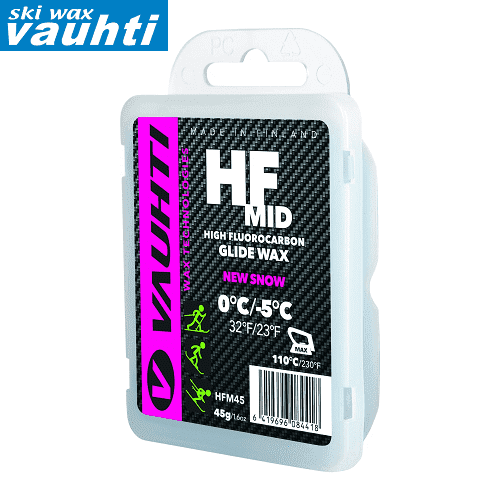 Парафин VAUHTI HF Mid 0-5° 45g