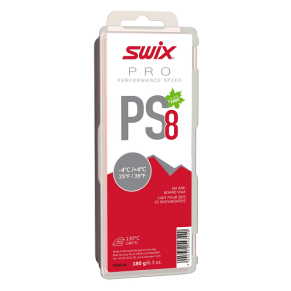 Парафин SWIX PS8 Red -4+4 180g
