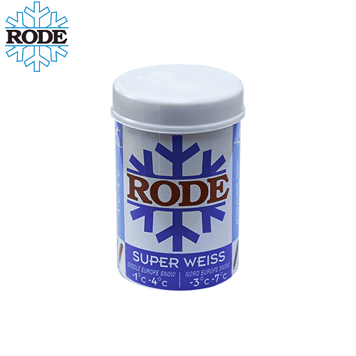 Мазь RODE Super Weiss -1-4° 45g в магазине Sport-Nordic.ru.