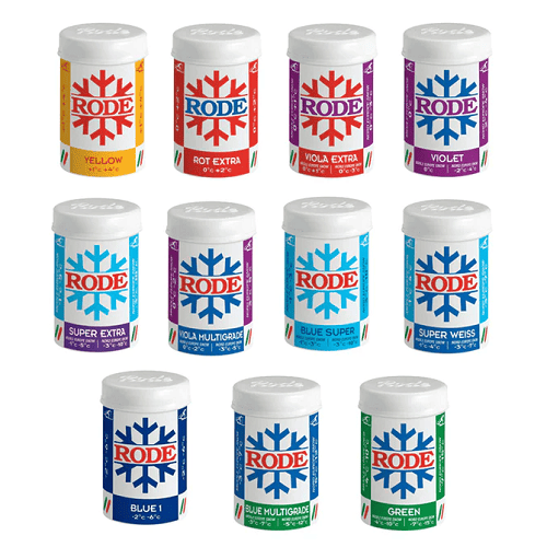 Мазь RODE Blue Super Weiss -1-4° 45g в магазине Sport-Nordic.ru.