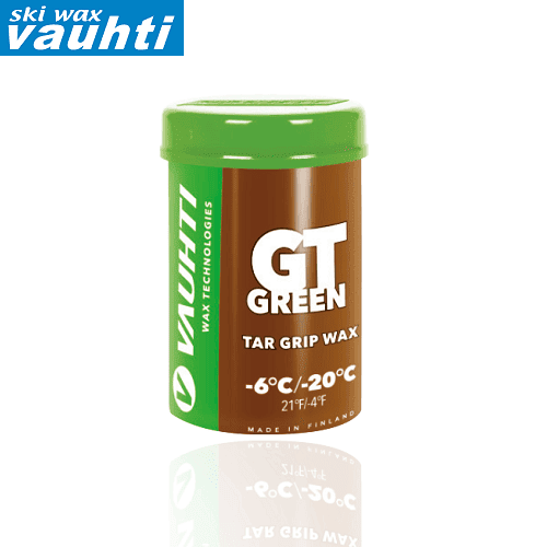 Мазь VAUHTI GT Green -6-20° 45g в магазине Sport-Nordic.ru.