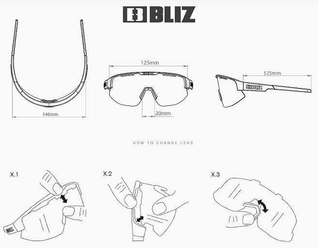 Линза BLIZ Fusion Matrix Small Clear