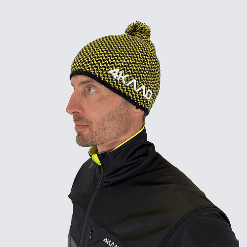 Шапка 4KAAD Oda Beanie Black Yellow в магазине Sport-Nordic.ru.