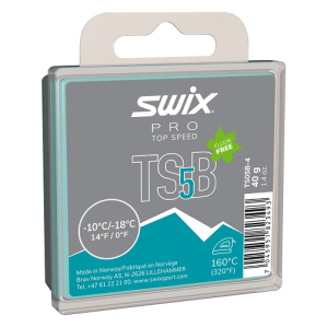 Парафин SWIX TS5 Black -10-18° 40g