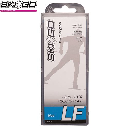 Парафин SKIGO LF Blue -3°-10° 200g