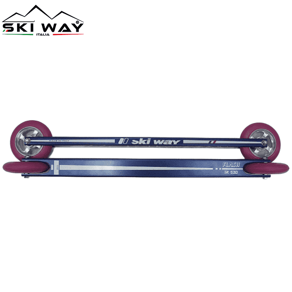 Лыжероллеры SKI WAY Flash 530 Pink 78A Ceramic в магазине Sport-Nordic.ru.