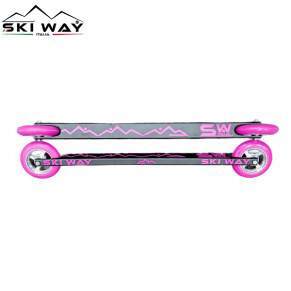Лыжероллеры SKI WAY Flash 530 Pink 78A Ceramic