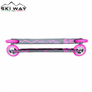 Лыжероллеры SKI WAY Flash 530 Pink 78A Ceramic