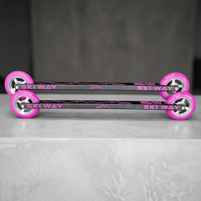 Лыжероллеры SKI WAY Flash 530 Pink 78A Ceramic