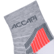 Носки ACCAPI Running Coolmax Gray Scarlet