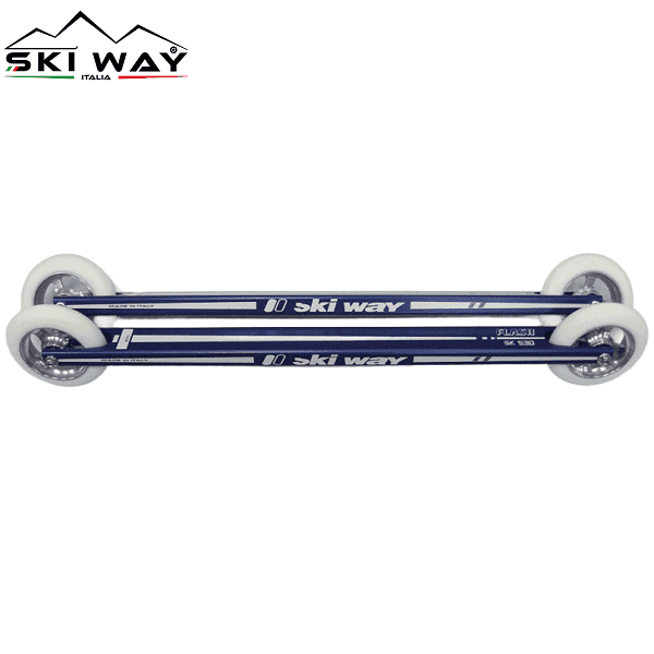 Лыжероллеры SKI WAY Flash 530 White 80A Ceramic в магазине Sport-Nordic.ru.