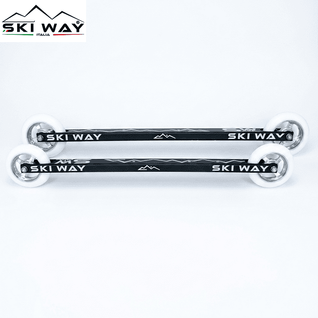 Лыжероллеры SKI WAY Flash 530 White 80A Ceramic в магазине Sport-Nordic.ru.