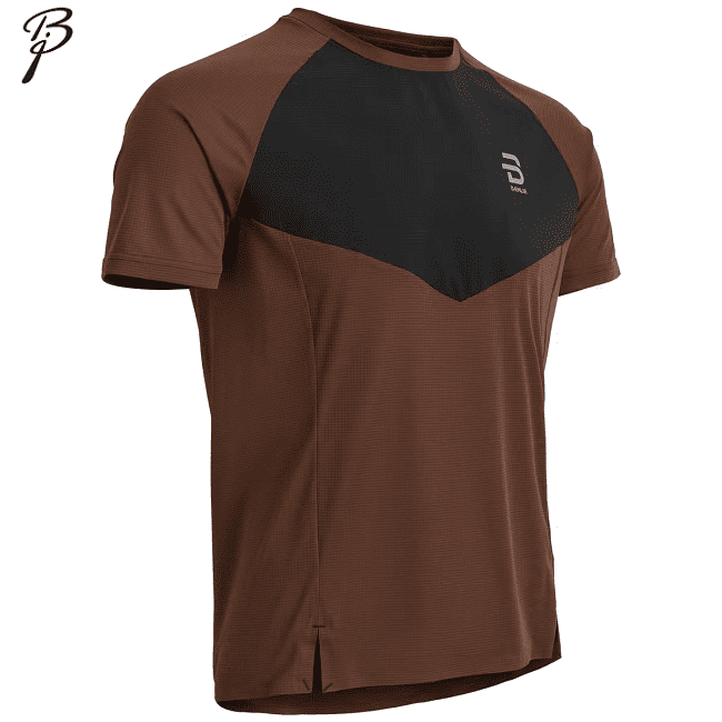 Футболка BD T-Shirt Run 365 Chocolate Brown Man в магазине Sport-Nordic.ru.