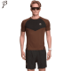 Футболка BD T-Shirt Run 365 Chocolate Brown Man в магазине Sport-Nordic.ru.