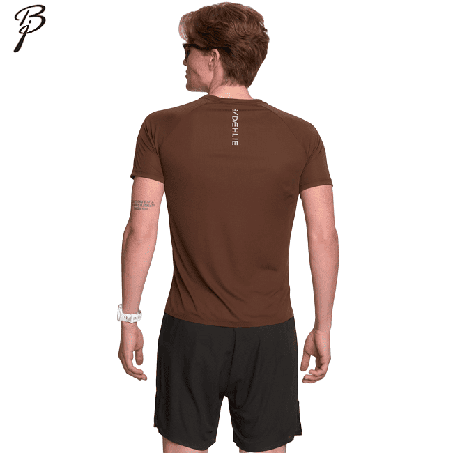 Футболка BD T-Shirt Run 365 Chocolate Brown Man в магазине Sport-Nordic.ru.