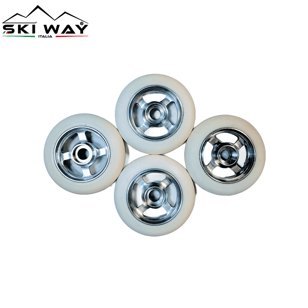 Колесо SKI WAY White 80A Ceramic Flash 530 в магазине Sport-Nordic.ru.