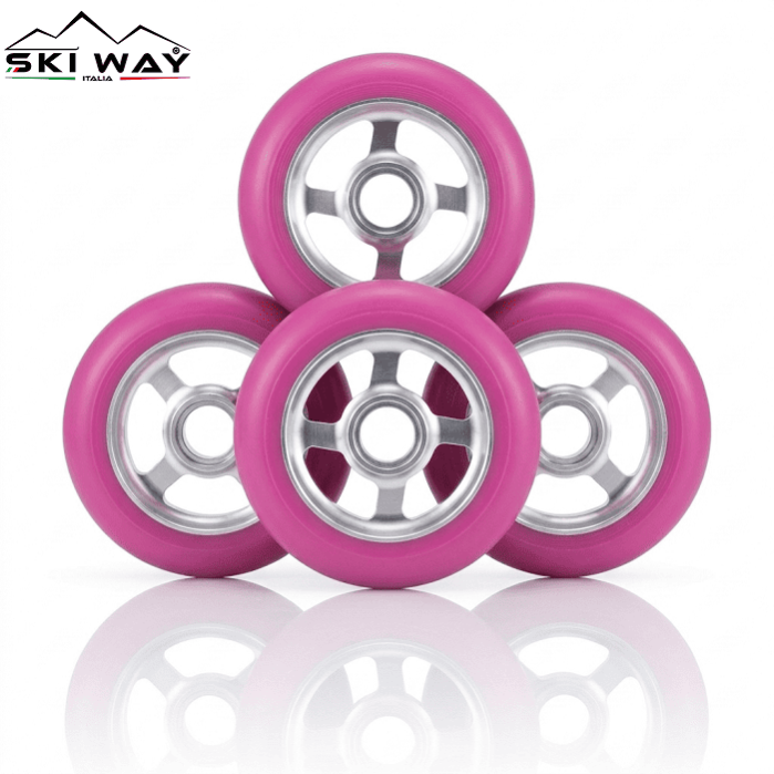Колесо SKI WAY Pink 78A Ceramic Flash 530 в магазине Sport-Nordic.ru.