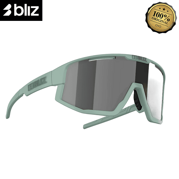 Очки BLIZ Fusion Matt Green Smoke Mirror Silver в магазине Sport-Nordic.ru.