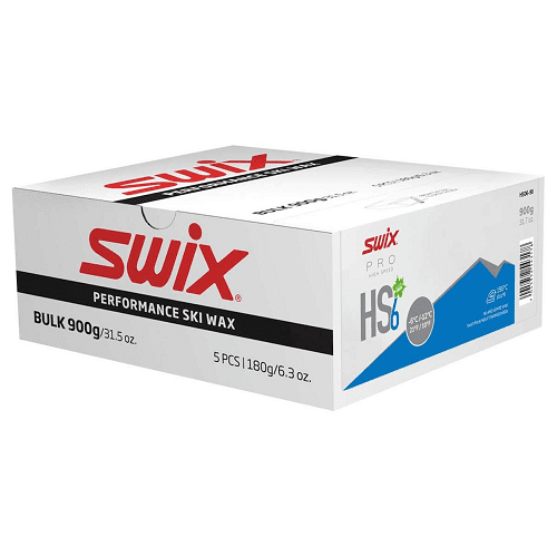 Парафин SWIX HS6 Blue -6-12° 180g (Service Pack без крышки)