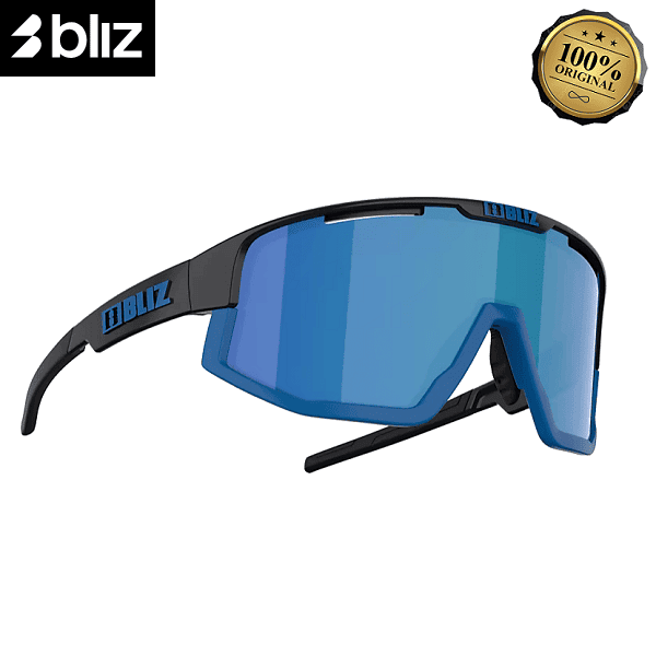 Очки BLIZ Fusion Matt Black Vasaloppet Brown Mirror Blue в магазине Sport-Nordic.ru.