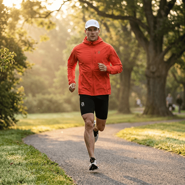 Куртка BD Run 2.0 Lava Red Man в магазине Sport-Nordic.ru.